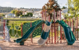 Benefits of slides in playgrounds