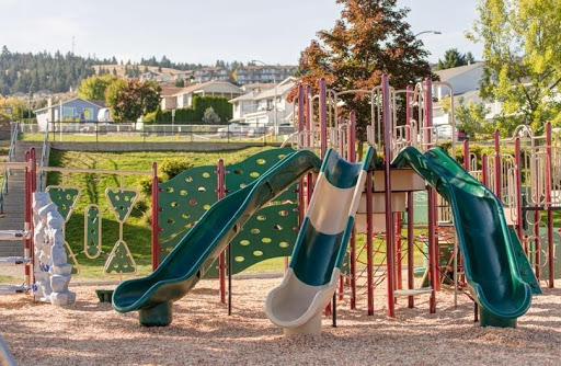 The benefits of slides in playgrounds